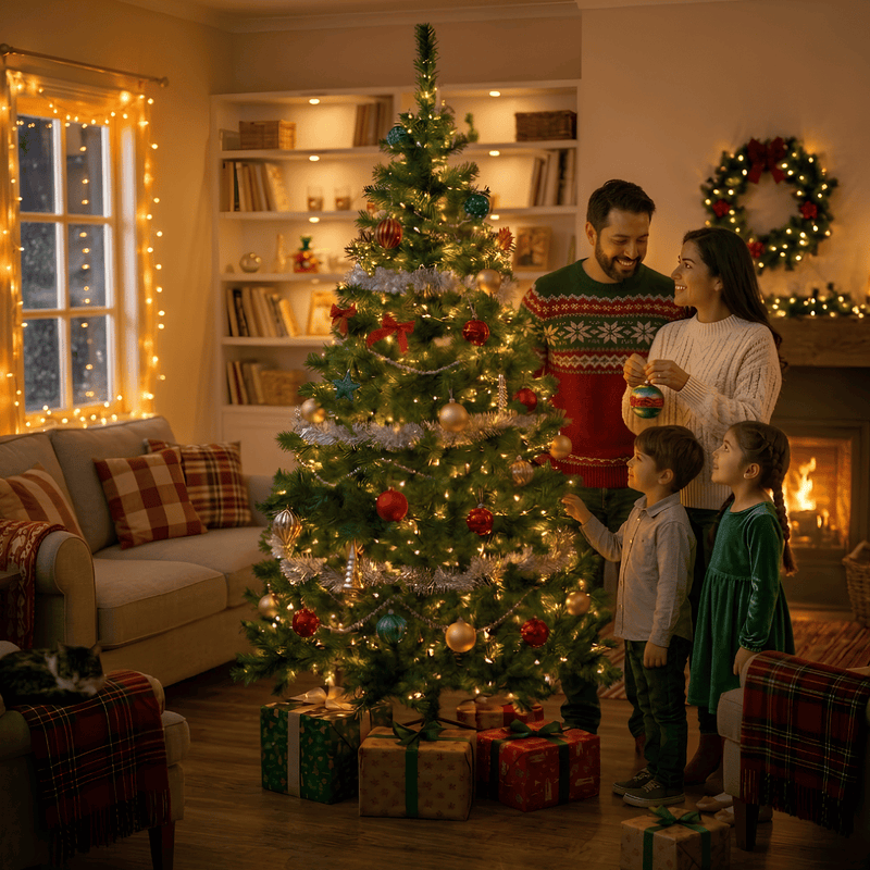 Arboles de navidad banner