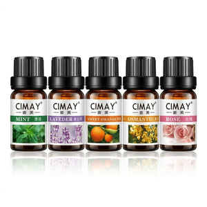 Set 5 Aceites Esenciales para Aromaterapia 10 ml Cimay