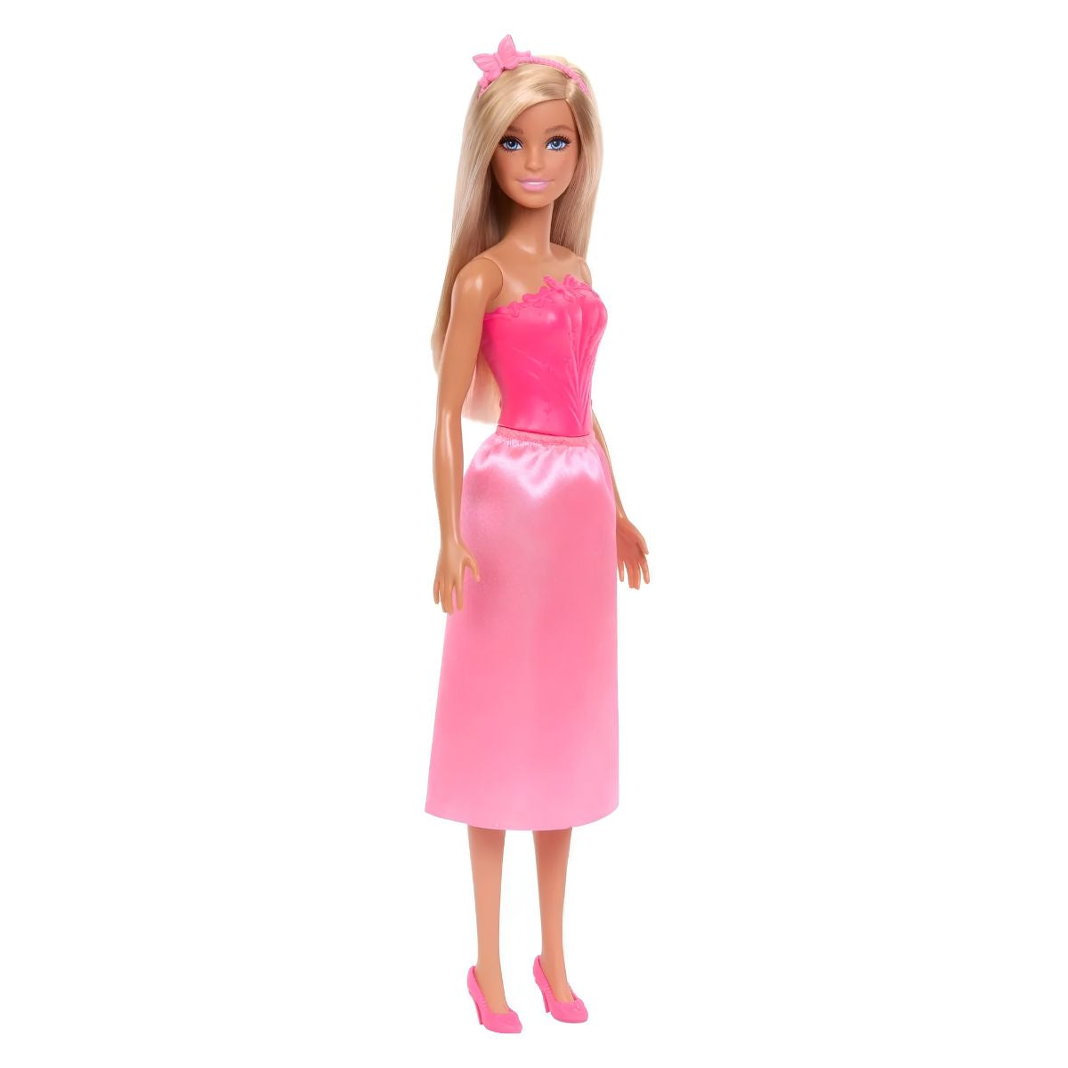 Barbie Muñeca Doncella Sorpresa Rubia Mattel fondo blanco | Disparo.cl