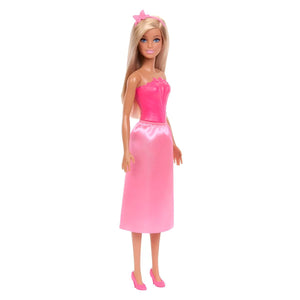 Barbie Muñeca Doncella Sorpresa Rubia Mattel fondo blanco | Disparo.cl