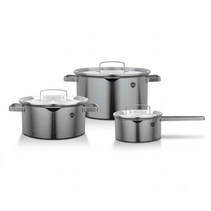 Bateria de Cocina 6 Piezas Acero Inoxidable Wens 510-6SS