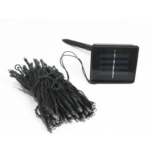 Set 3 Luces Guirnalda Navidad Solar 100 Led RGB 10M Hogar. Ilumina tu hogar con estilo y ahorra energía. ¡Compra ahora y transforma tu Navidad!-3