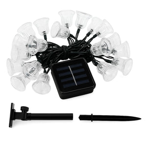 Set 3 Luces Navidad Led Campana Solar RGB Decoracion Hogar. Ilumina tu hogar con estilo y ahorra energía. ¡Compra ahora y transforma tu Navidad!-3