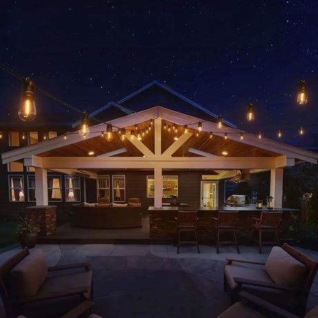 Set 3 Guirnalda Solar Luces Calida 10M Decoracion Navidad. Crea un ambiente mágico y acogedor en tus fiestas. ¡Compra ahora y ilumina tu Navidad!-2