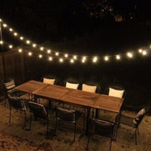 Guirnalda Solar Luces 20 Led Calida Navidad Decoracion. Crea un ambiente festivo y acogedor sin cables. ¡Compra ahora y ilumina tu Navidad!-3