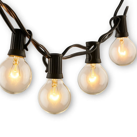 Set 3 Guirnalda Solar Luces 20 Led Calida Navidad Decoracion. Crea un ambiente festivo y acogedor. ¡Ilumina tu Navidad, cómpralo hoy!-2