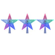 Set 3 Estrellas Punta Arbol RGB Navidad A Pilas Decoracion. Ilumina tu árbol con colores vibrantes. ¡Compra ahora y transforma tu Navidad!-1