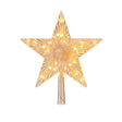 Estrella Punta Arbol Led Calida 15cm Navidad Decoracion. Ilumina tu hogar con un toque festivo y acogedor. ¡Compra ahora y transforma tu Navidad!-1