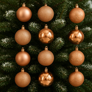 16 Esferas Bambalinas Adorno Navideño Rosa 6cm Decoracion. Perfectas para embellecer tu árbol y crear un ambiente festivo. ¡Compra ahora y decora tu hogar!-3