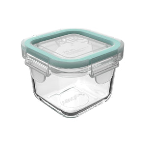 Contenedor Hermetico Allegra Vidrio 210mL Cuadrado Cocina | Disparo.cl