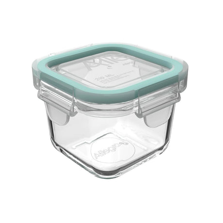 Contenedor Hermetico Allegra Vidrio 210mL Cuadrado Cocina | Disparo.cl