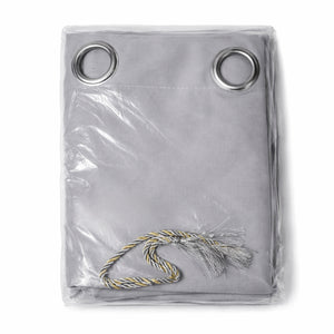 Cortina 140x220cm Paño con Amarra Decorativa Ventana | Disparo.cl
