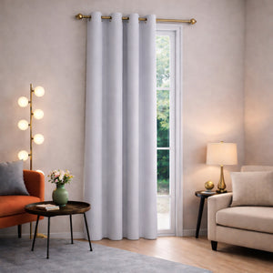 Cortina 140x220cm Paño con Amarra Decorativa Ventana | Disparo.cl