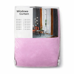 Cortinas 140x230cm 2 Paños Decorativas Ventana | Disparo.cl