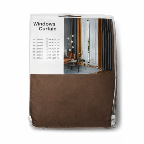 Cortinas 140x230cm 2 Paños Decorativas Ventana | Disparo.cl