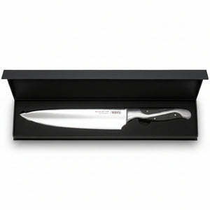 Cuchillo Chef Profesional 34cm Black Edition Wayu con caja