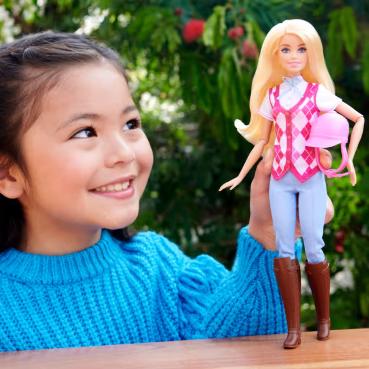 Barbie Muñeca Malibu Equitacion Juguete Mattel De Plastico