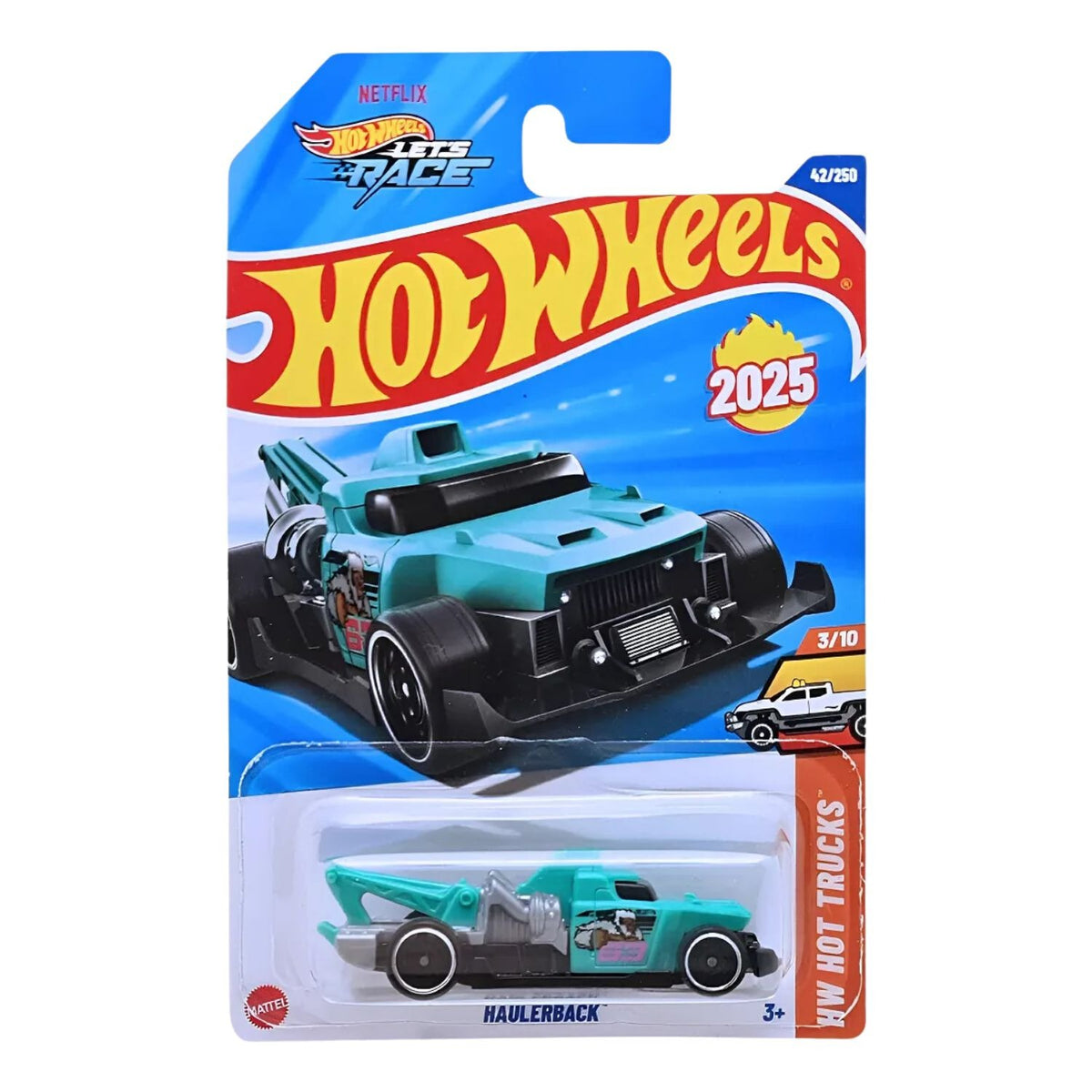 Auto Hot Wheels Regular Haulerback Juguete Mattel 42/250