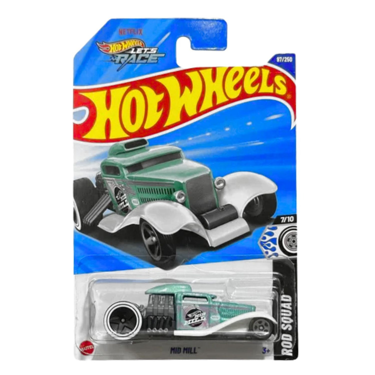 Auto Hot Wheels Mid Mill Juguete Infantil Mattel 97/250