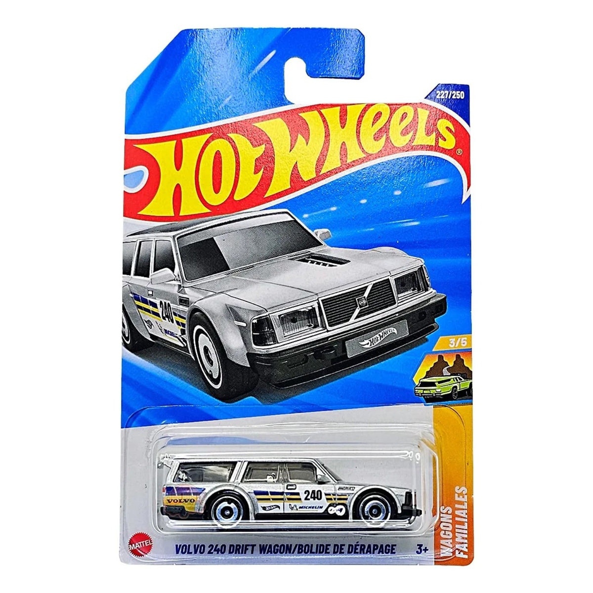 Auto Hot Wheels Volvo 240 Drift Wagon/Bolide De Derapage