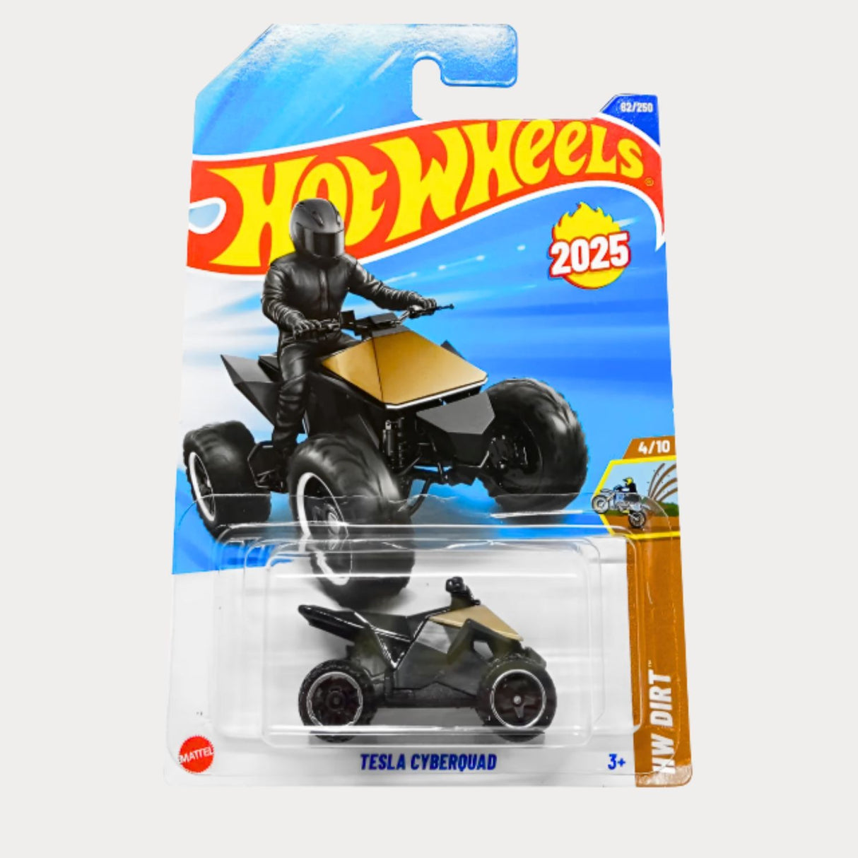Hot Wheels Auto Tesla Cyberquad 82/250 Juguete Mattel