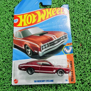 Auto Hot Wheels 69 Mercury Cyclone Juguete Mattel 165/250
