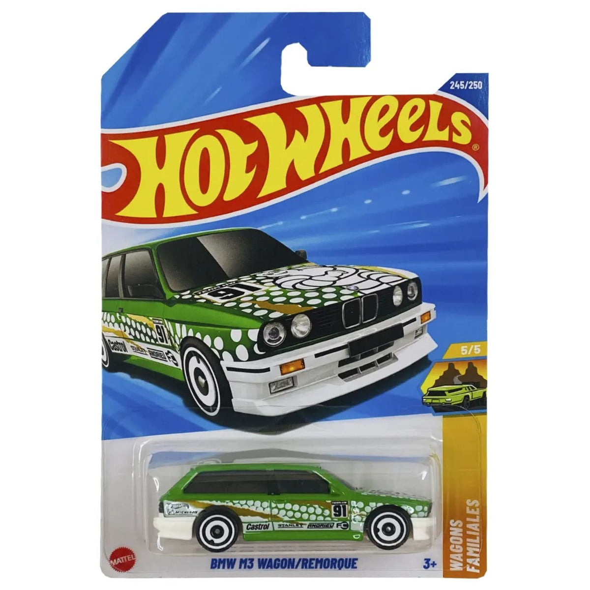 Auto Hot Wheels Regular Bmw M3 Wagon Juguete Mattel 245/250