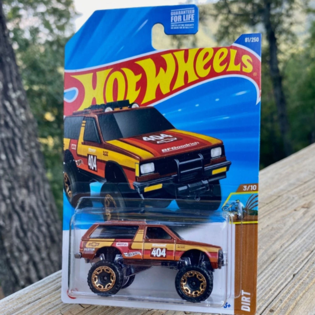 Auto Hot Wheels Chevy Blazer 4x4 Juguete Mattel 81/250