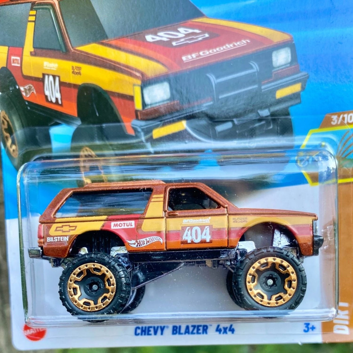 Auto Hot Wheels Chevy Blazer 4x4 Juguete Mattel 81/250