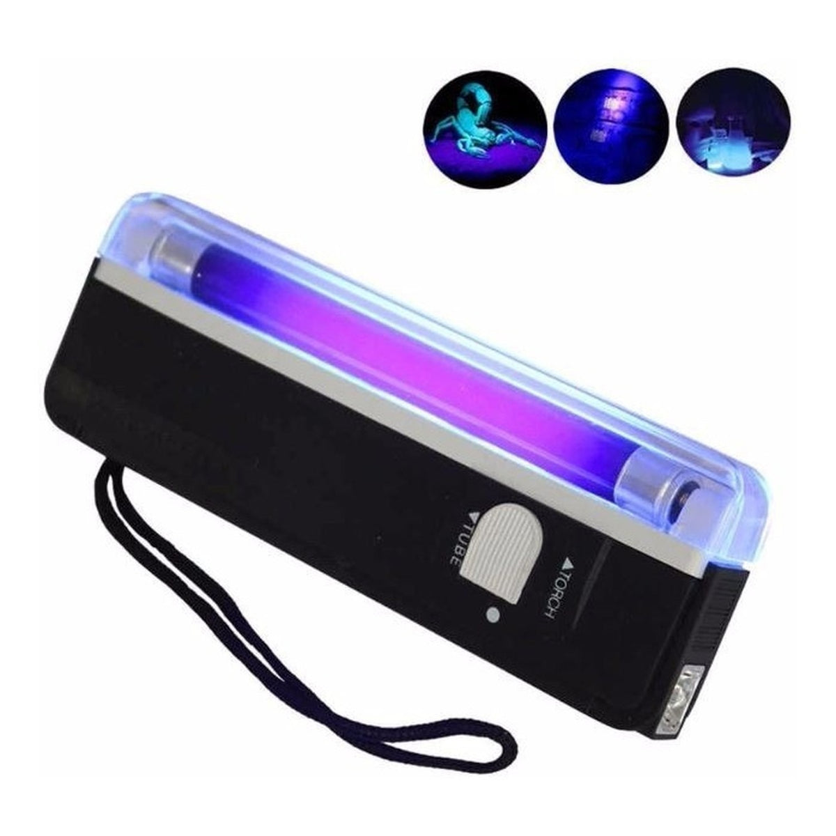 Detector Billetes Falsos UV Portátil Luz Ultravioleta