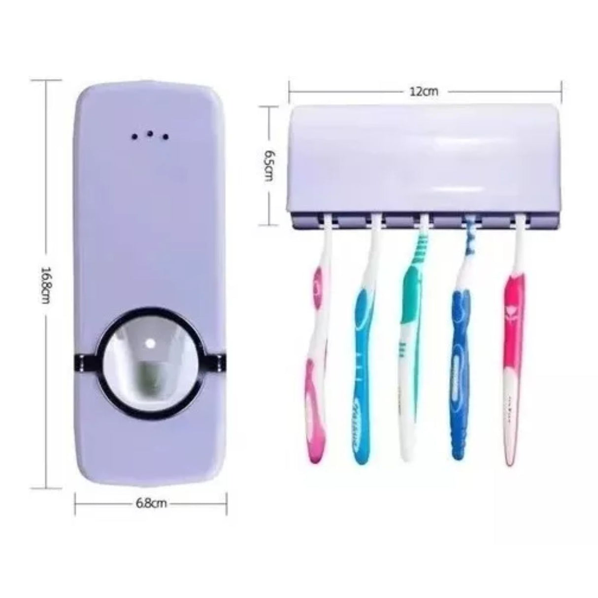 Dispensador Organizador Automático Para Pasta Dientes. Mantén tu baño ordenado y ahorra tiempo. ¡Organiza tu higiene dental hoy mismo!-1-3-1-1