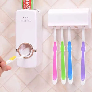 Dispensador Organizador Automático Para Pasta Dientes. Mantén tu baño ordenado y ahorra tiempo. ¡Organiza tu higiene dental hoy mismo!-1-4-1-1