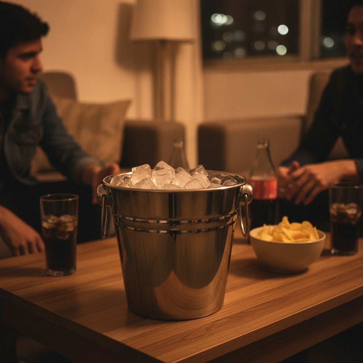 Hielera Cubetera Acero Inoxidable 3 Litros Bar Eventos