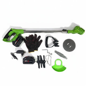 Cortador Pasto Inalámbrico 2 Baterías 48V Verde