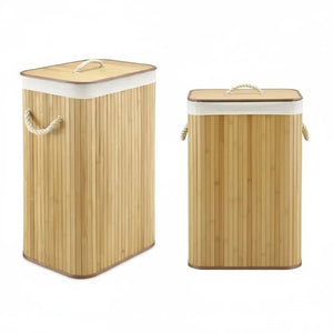 Canasto Cesta Ropa Sucia Tapa Plegable Bolsa Lavable