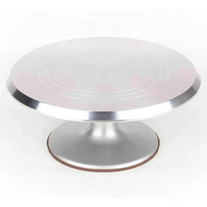 Base Giratoria de Acero 24cm para Repostería y Pasteles