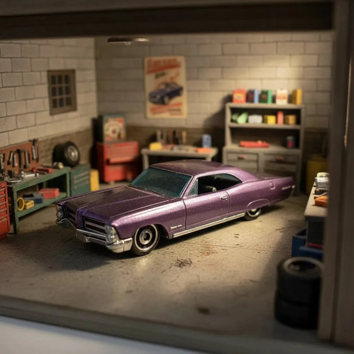 Pontiac Bonneville 1965 Hot Wheels Silver Ser