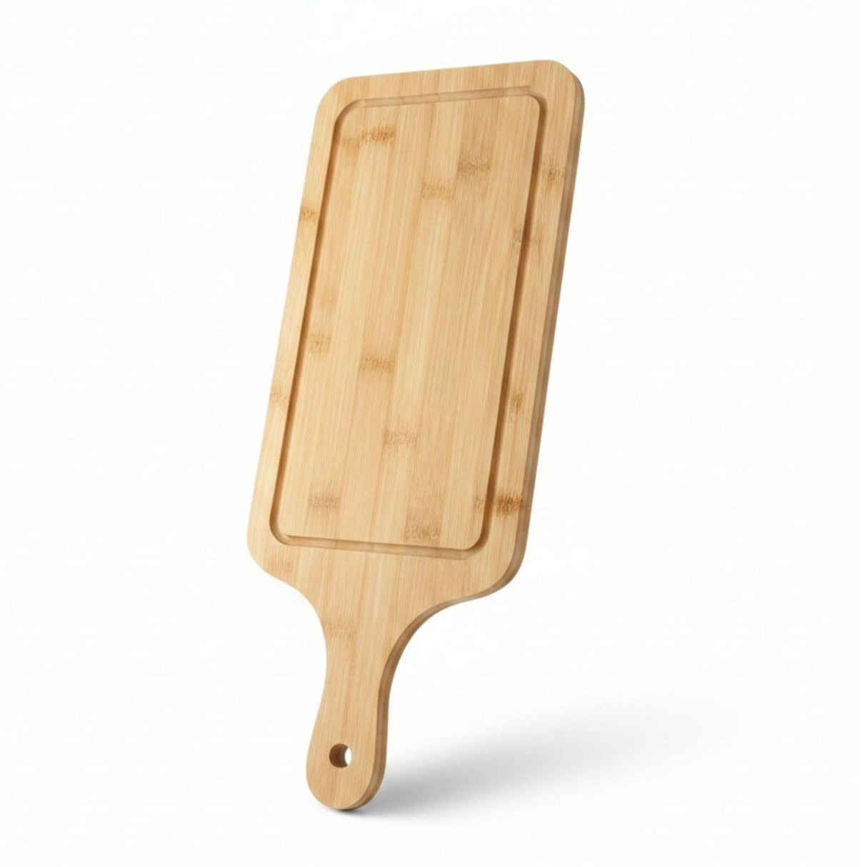 Tabla de Picar Bambú Rectangular Pizza y Picoteo 40cm