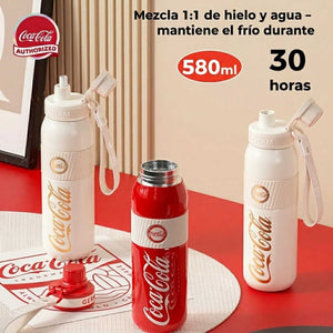Termo Deportivo Coca-Cola Germ 580ml Acero