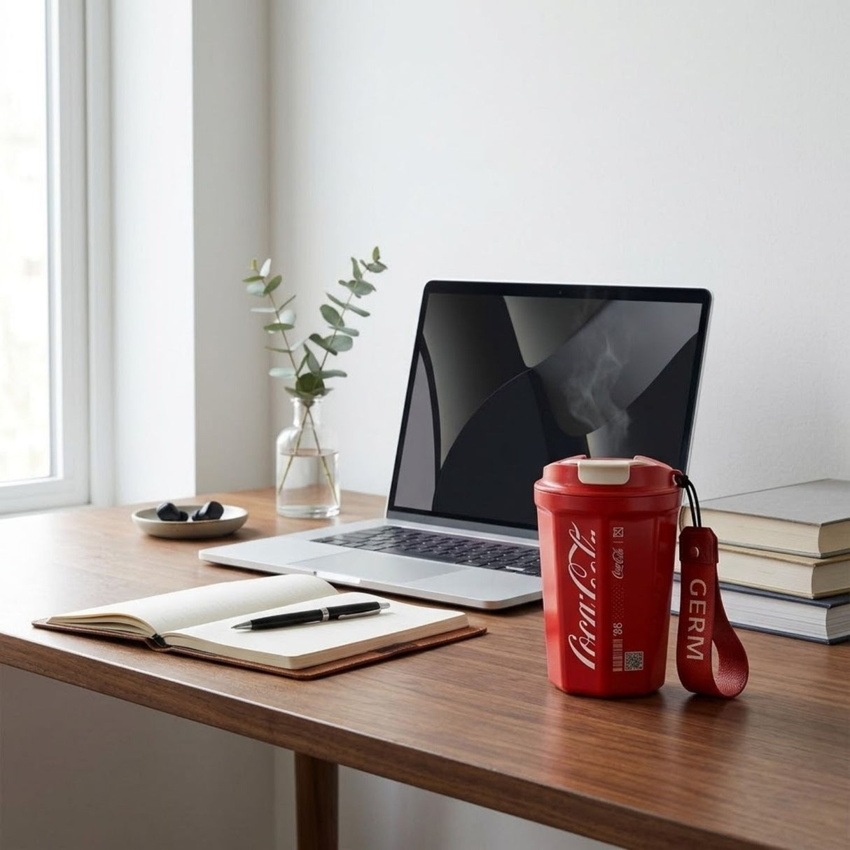 Vaso Térmico Diamond Coca Cola 390ml Acero Inoxidable