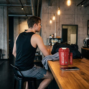 Vaso Térmico Diamond Coca Cola 390ml Acero Inoxidable