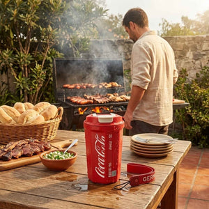Vaso Térmico Diamond Coca Cola 390ml Acero Inoxidable