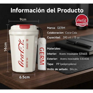 Vaso Térmico Coca Cola Diamond GERM 390mL