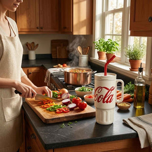 Vaso Tumbler Coca-Cola GERM 1200ml Acero