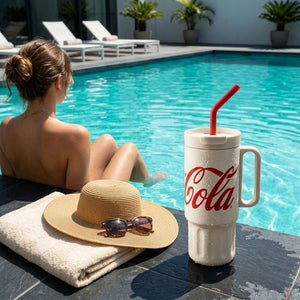 Vaso Tumbler Coca-Cola GERM 1200ml Acero
