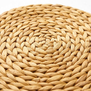 Set 6 Individuales Rattan Natural Redondos 30cm