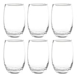 Set 6 Vasos Modelo Mikonos Transparentes De 460mL Ocasiones