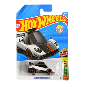 Hot Wheels Auto Pagani Zonda Cinque 26/250 HW Exoticars