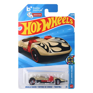 Hot Wheels Auto Braille Racer Twin Mill 40/250 Juguete Mattel