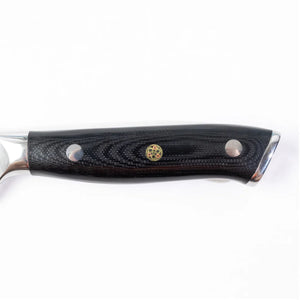 Cuchillo Cocina Los Boldos Acero Alemán Damasco 24cm